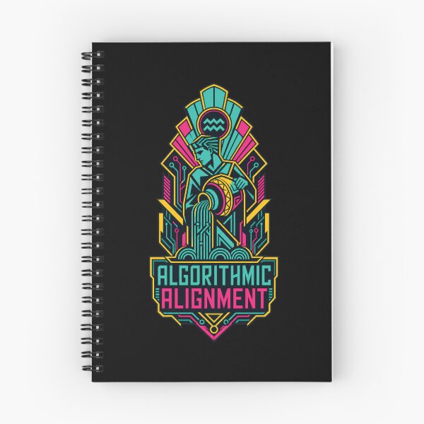 Item preview, Cyber-Deco Astrology — Futuristic Aquarius Zodiac Graphic designed and sold by KAYJAY DESIGNS.
