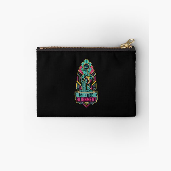Item preview, Cyber-Deco Astrology — Futuristic Aquarius Zodiac Graphic designed and sold by KAYJAY DESIGNS.