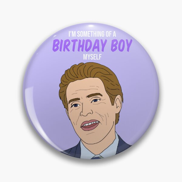 Item preview, William Dafoe Meme Birthday Card designed and sold by Wholly Inappropriate Greetings Cards.