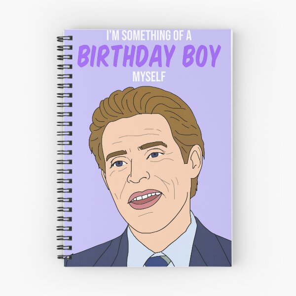 Item preview, William Dafoe Meme Birthday Card designed and sold by Wholly Inappropriate Greetings Cards.