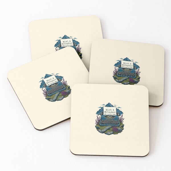 Item preview, The Highland Poet — Vintage Typewriter & Mountain Graphic designed and sold by KAYJAY DESIGNS.