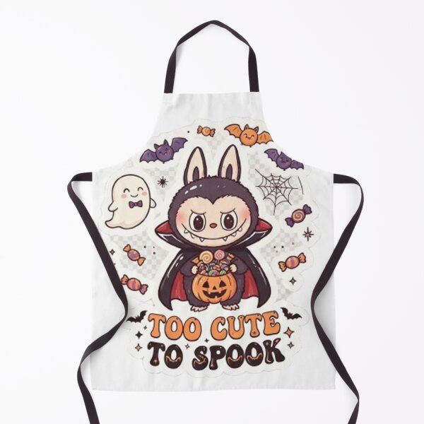 Item preview, Cute Halloween Vampire Bunny Sticker Design – Adorable Character with Pumpkin and Candy designed and sold by CreativeNest Prints.