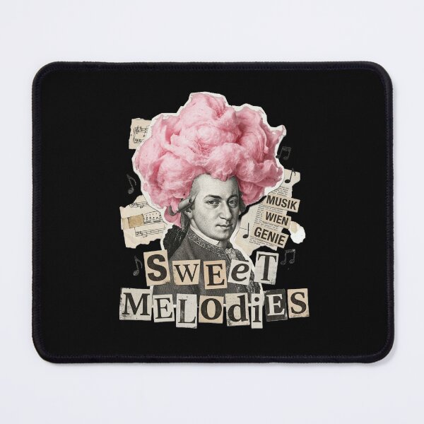 Item preview, Wolfgang Amadeus Mozart Surreal Collage Set designed and sold by OzzFrequency.