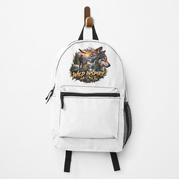 Item preview, Wild Wolf Mountain Adventure – Nature Freedom Inspirational Design designed and sold by Wild Inspire.