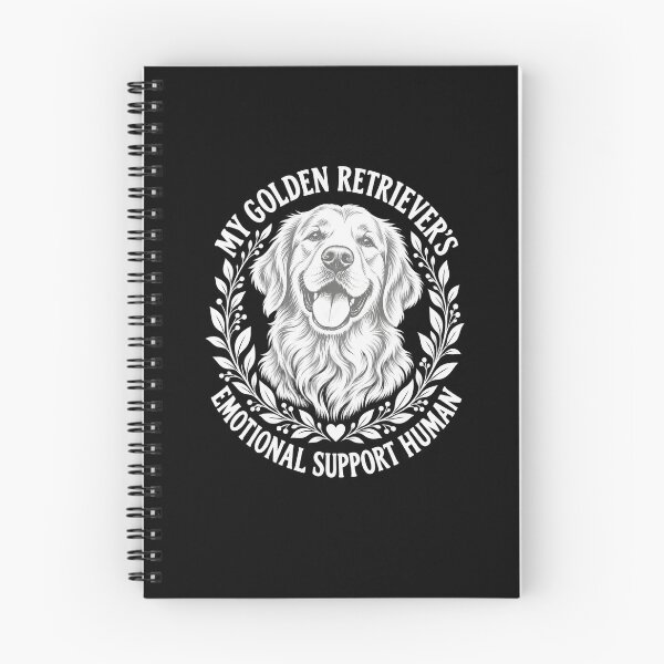 Item preview, Golden Retriever Emotional Support Human - Funny Dog designed and sold by Ridaelb.