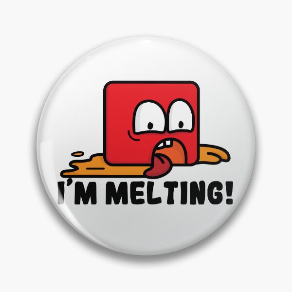 Item preview, I’m Melting! | Funny Melting Character designed and sold by Creatory.studio.