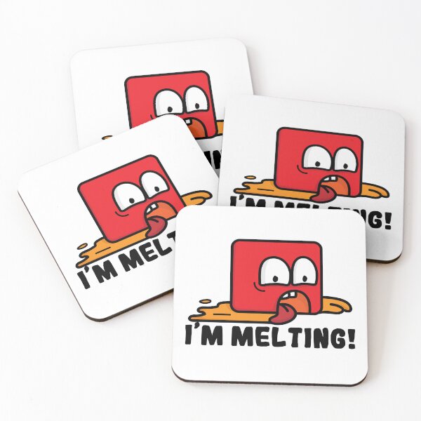 Item preview, I’m Melting! | Funny Melting Character designed and sold by Creatory.studio.