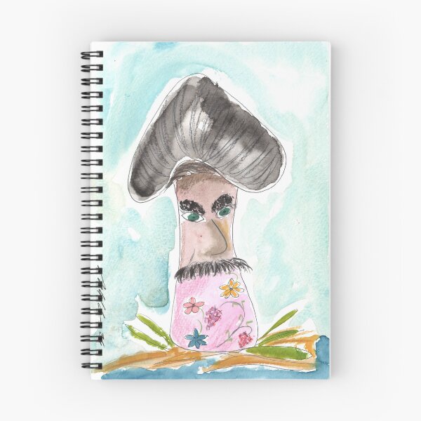Item preview, The Secret Life of Shrooms, Das geheime Leben der Pilze, Magnum P.I. designed and sold by Anke‘s Bazaar.