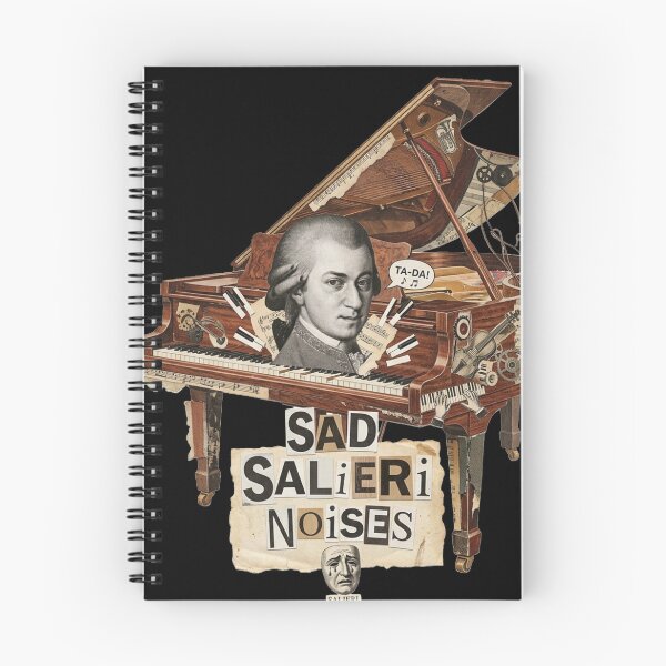 Item preview, Wolfgang Amadeus Mozart Surreal Collage Set designed and sold by OzzFrequency.
