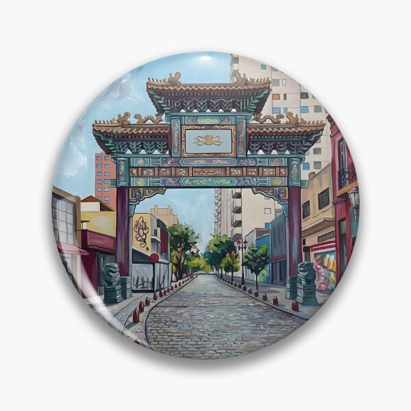 Artikelvorschau, Barrio Chino Acryl-Reisedruck Buenos Aires entworfen und verkauft von POSTERIOCREW.