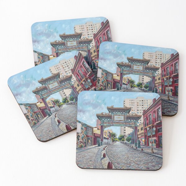 Item preview, Barrio Chino  Acrylic Travel Print  Buenos Aires designed and sold by POSTERIOCREW.