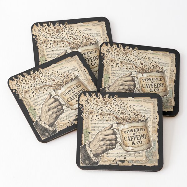 Item preview, Wolfgang Amadeus Mozart Surreal Collage Set designed and sold by OzzFrequency.