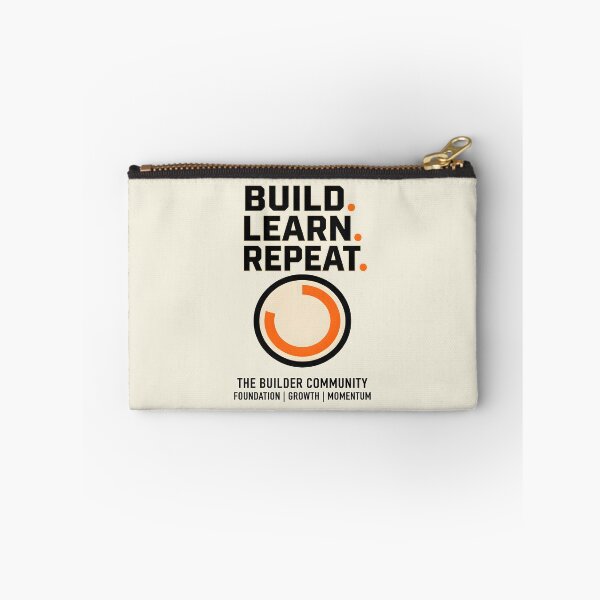 Item preview, Build Learn Repeat Builder Community designed and sold by hutofdesigns.