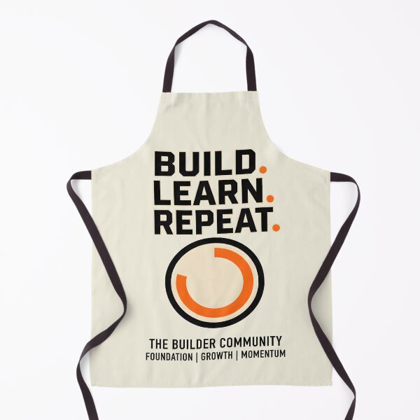 Item preview, Build Learn Repeat Builder Community designed and sold by hutofdesigns.