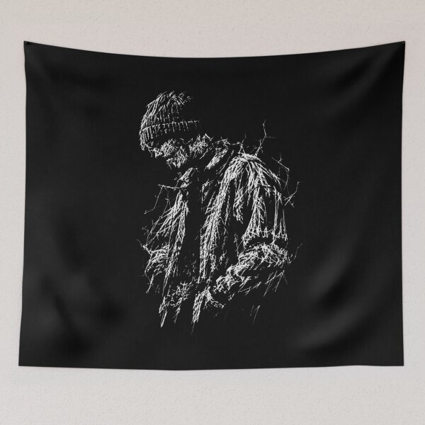 Item preview, Glen Hansard Scribble Portrait Retro Abstract Sketch designed and sold by AmayaSingleton.