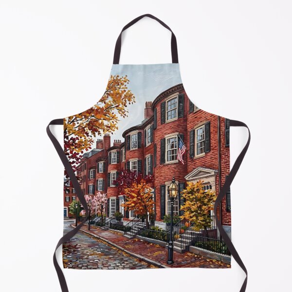 Item preview, Beacon Hill Acrylic Travel Print Boston designed and sold by POSTERIOCREW.
