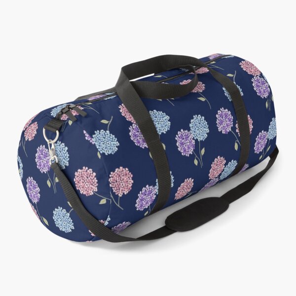 Item preview, Hydrangeas (blue bg) designed and sold by flowerheadria.