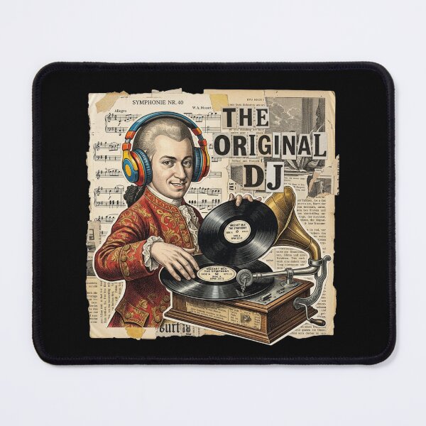 Item preview, Wolfgang Amadeus Mozart Surreal Collage Set designed and sold by OzzFrequency.