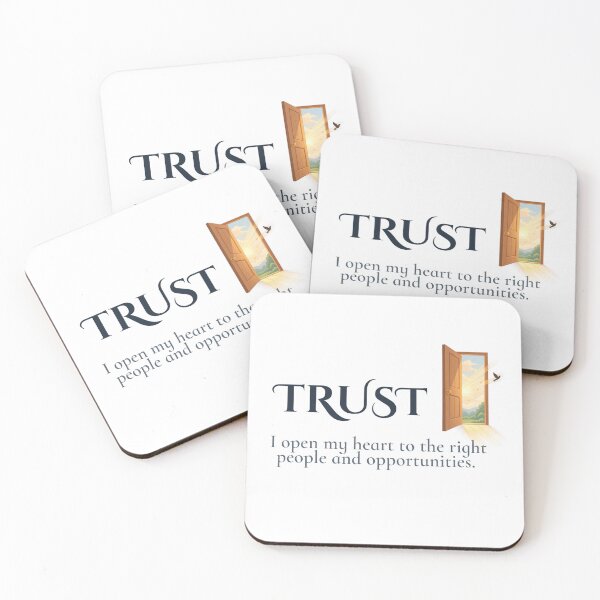 Item preview, Trust Yourself Open Door Affirmation Art designed and sold by Safe Soul DeLife.