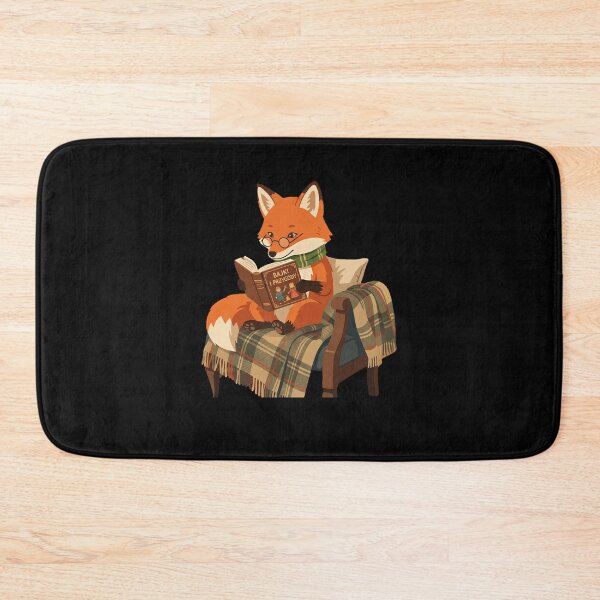 Item preview, Cozy Reading Fox Autumn Bookworm Cottagecore designed and sold by Jacob Zubek.