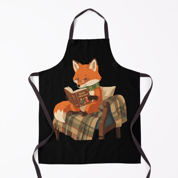 Item preview, Cozy Reading Fox Autumn Bookworm Cottagecore designed and sold by Jacob Zubek.