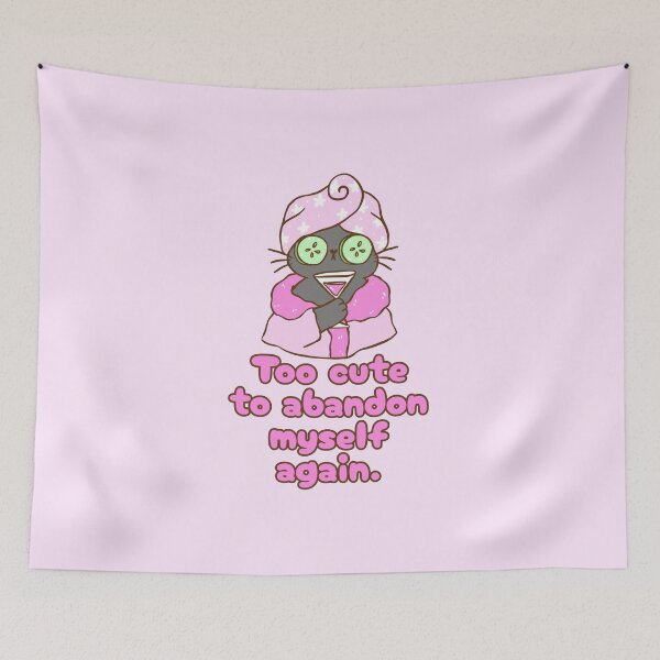 Item preview, Funny Self Care Cat Mental Health designed and sold by jianina-alondra.