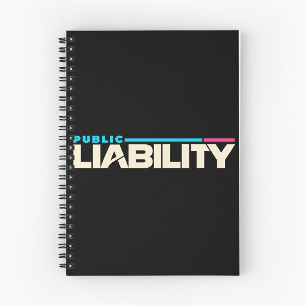 Item preview, Public Liability Funny Workplace Humour Design designed and sold by EverclearDesign.