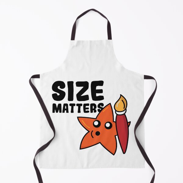 Item preview, Size Matters | Funny Artist Character designed and sold by Creatory.studio.