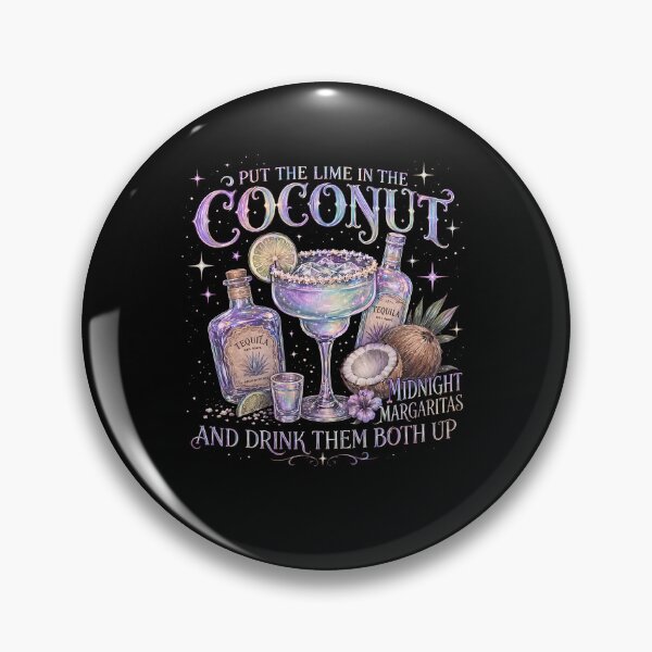 Item preview, Put The Lime In The Coconut Retro Margaritas Celestial Beach designed and sold by OddityVault.