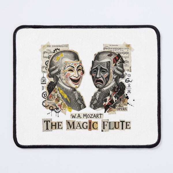 Item preview, Wolfgang Amadeus Mozart Surreal Collage Set designed and sold by OzzFrequency.