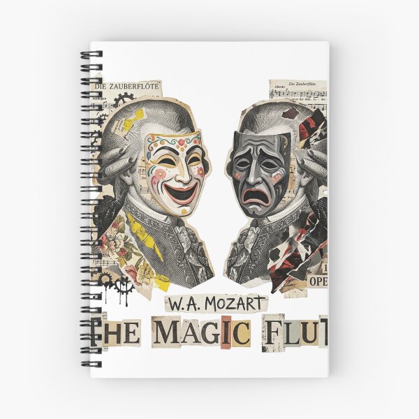 Item preview, Wolfgang Amadeus Mozart Surreal Collage Set designed and sold by OzzFrequency.