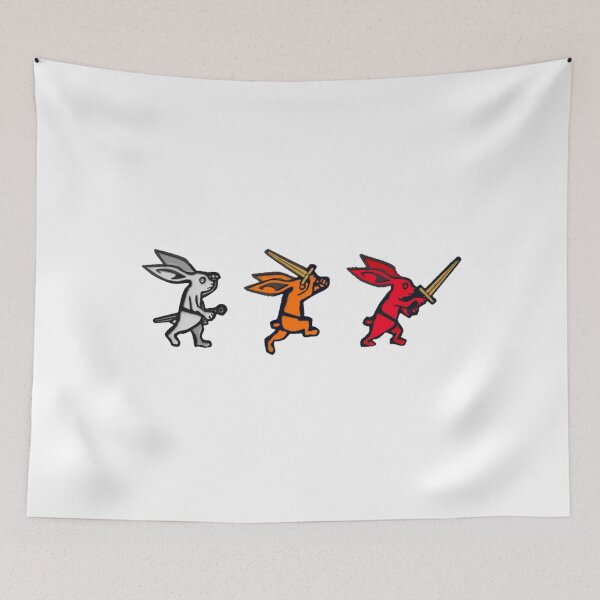 Item preview, Rabbits Trio Funny Kingdoms Come Deliverance II  designed and sold by GarzaGabrie.