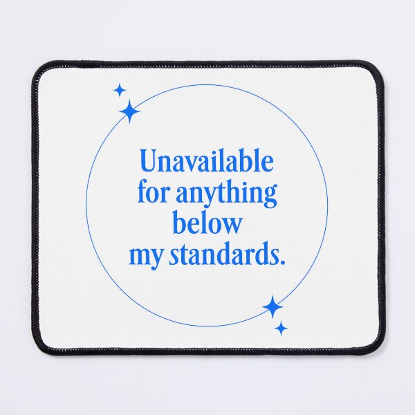 Item preview, High Standards Self Worth Quote designed and sold by jianina-alondra.