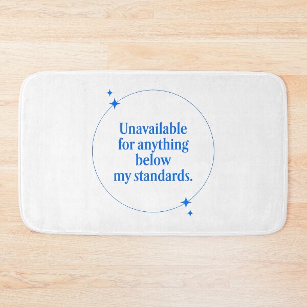 Item preview, High Standards Self Worth Quote designed and sold by jianina-alondra.