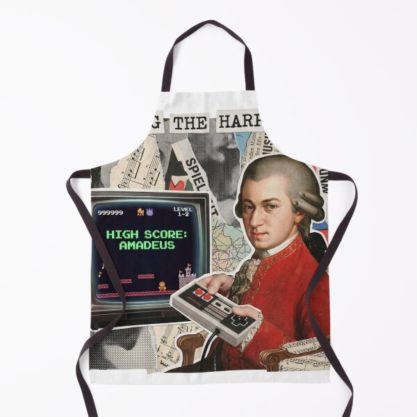 Artikelvorschau, Wolfgang Amadeus Mozart Surreal Collage Set entworfen und verkauft von OzzFrequency.