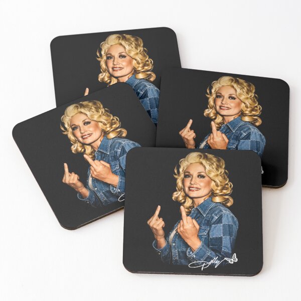 Item preview, Dolly Parton Middle Finger Double Bird Funny Graphic designed and sold by GusHickman.