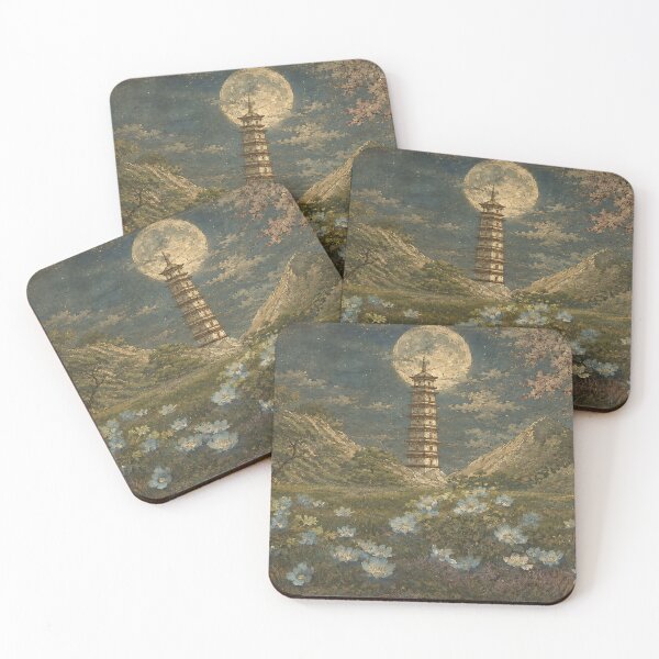 Item preview, Series Glow of the Pagoda Part 7 “Under It”.(Ancient Mural) designed and sold by MaxDreamsArt.