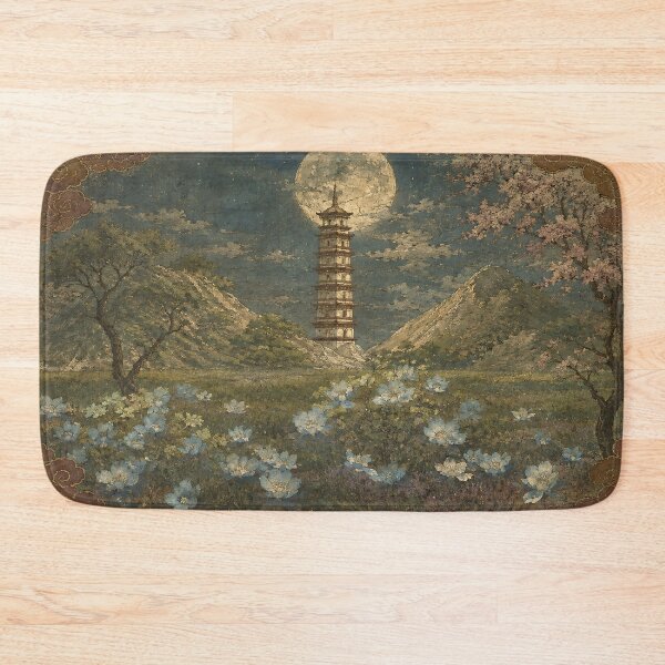 Item preview, Series Glow of the Pagoda Part 7 “Under It”.(Ancient Mural) designed and sold by MaxDreamsArt.