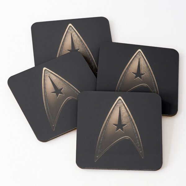 Item preview, Star Trek Starfleet Command Bronze Metallic Insignia Logo Art designed and sold by Kate1art.