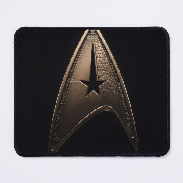 Item preview, Star Trek Starfleet Command Bronze Metallic Insignia Logo Art designed and sold by Kate1art.