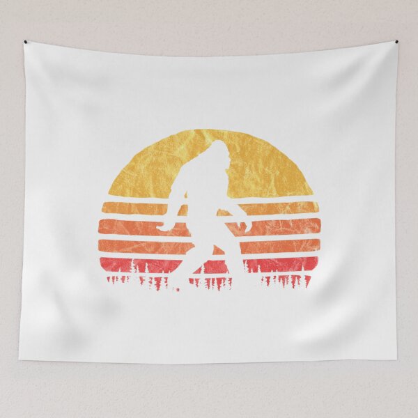 Item preview, Space Retro Bigfoot Silhouette Sun Vintage  - Believe!  designed and sold by GarzaGabrie.