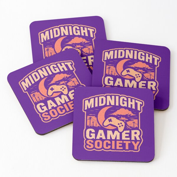 Item preview, Midnight Gamer Society Retro Vibe designed and sold by MarCinu Art.