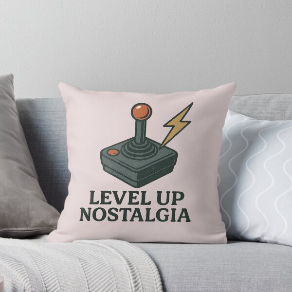 Item preview, Level Up Nostalgia Retro Joystick designed and sold by MarCinu Art.
