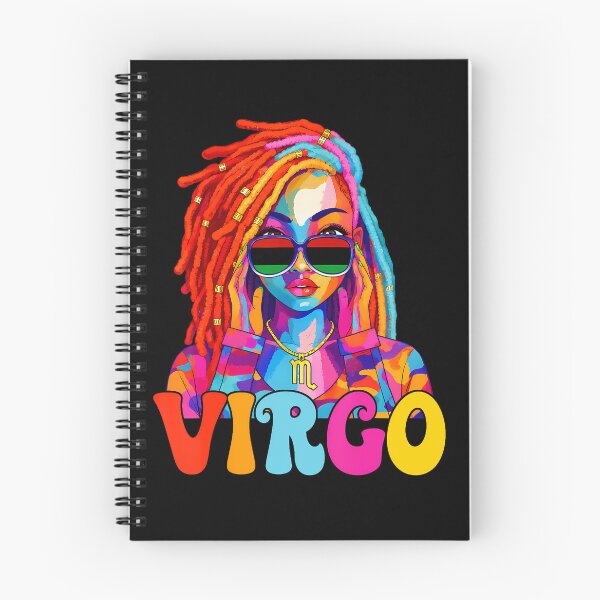 Item preview, Virgo Queen African American Loc'D Women Zodiac Sign designed and sold by OddityVault.