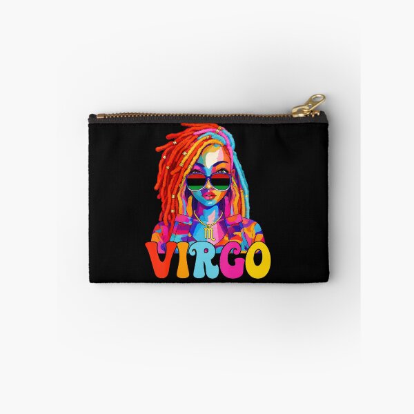 Item preview, Virgo Queen African American Loc'D Women Zodiac Sign designed and sold by OddityVault.