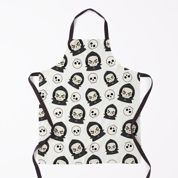 Item preview, Cute Grim Reaper Skull Halloween Pattern designed and sold by teeperfect.