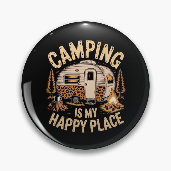 Item preview, CAMPING IS MY HAPPY PLACE designed and sold by jkrphoto.