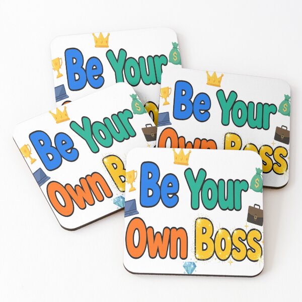 Item preview, Be Your Own Boss Motivational Quote - Entrepreneur Success Design designed and sold by prithvi chand.