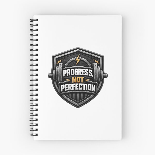 Item preview, Progress Not Perfection Fitness Motivation designed and sold by TrendDes1gn.