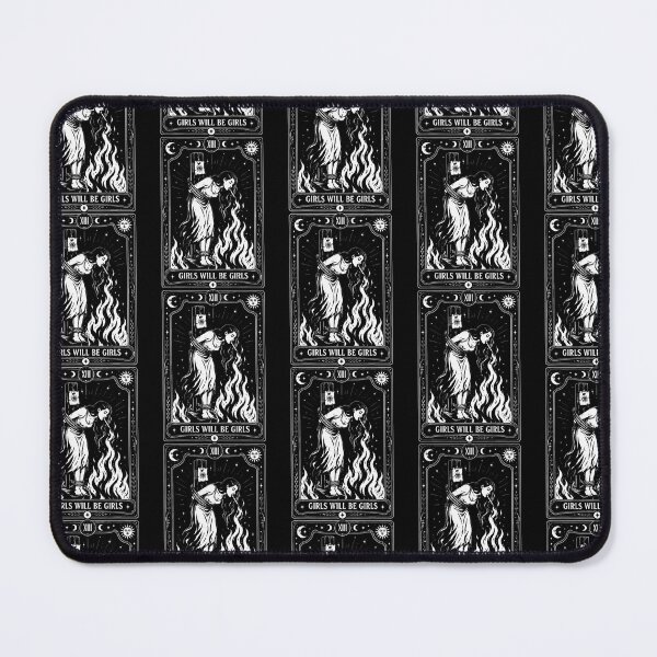Item preview, Girl Will Be Girls Witch Cigarette Burning Tarot Card Women designed and sold by OddityVault.